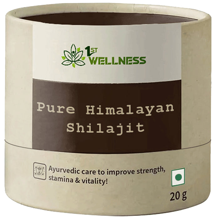 1st Wellness Pure Himalayan shilajit Resin - Classic Derma