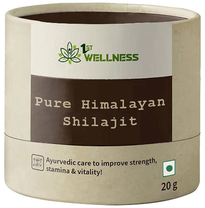 1st Wellness Pure Himalayan shilajit Resin - Classic Derma