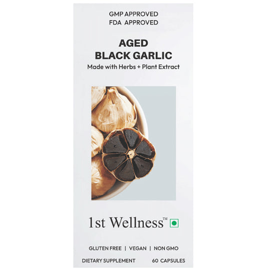 1st Wellness Aged Black Garlic Capsule - Classic Derma