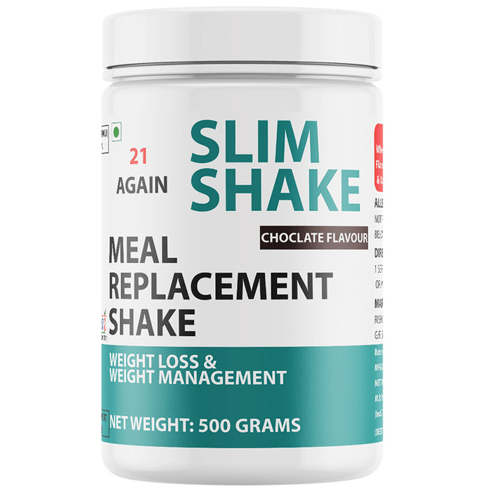 21 Again Slim Shake Meal Replacement Powder Chocolate - Classic Derma