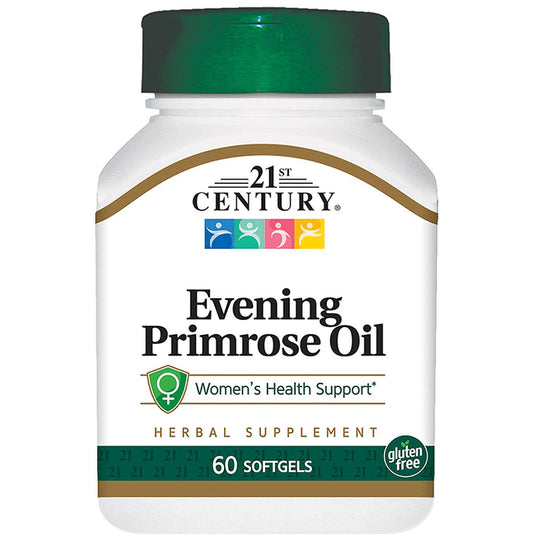 21st Century Evening Primrose Oil Softgels - Classic Derma