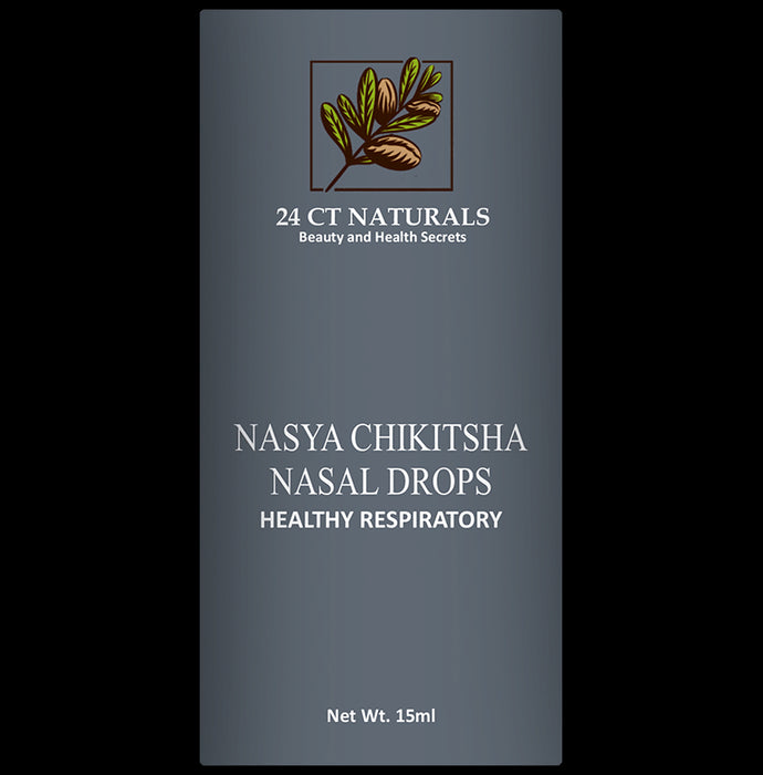 24 CT Naturals Nasya Chikitsha Nasal Drops - Classic Derma