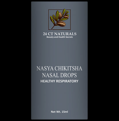 24 CT Naturals Nasya Chikitsha Nasal Drops - Classic Derma
