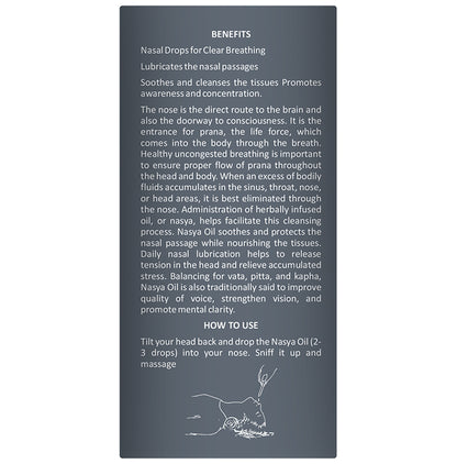 24 CT Naturals Nasya Chikitsha Nasal Drops