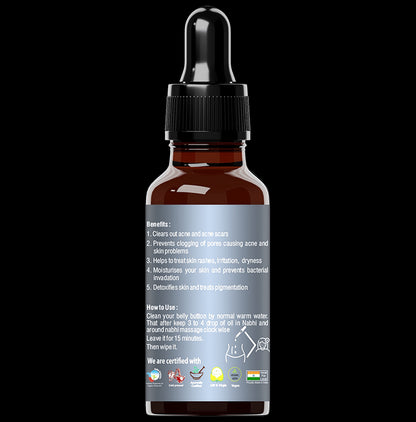 24 CT Naturals Acne and Skin Problems Nabhi Chikitsa Oil