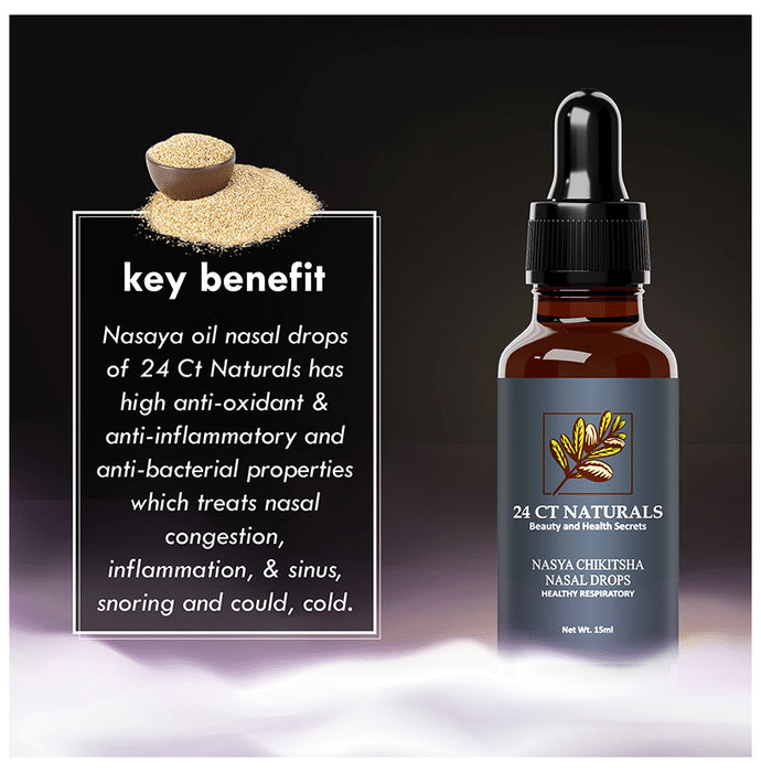 24 CT Naturals Nasya Chikitsha Nasal Drops