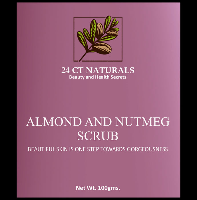 24 CT Naturals Almond and Nutmeg Scrub - Classic Derma