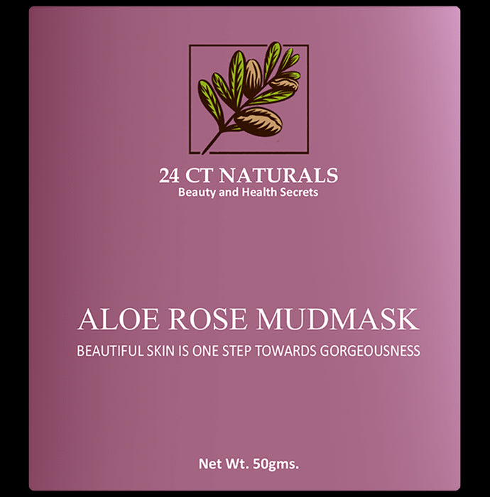 24 CT Naturals Aloe Rose Mudmask - Classic Derma