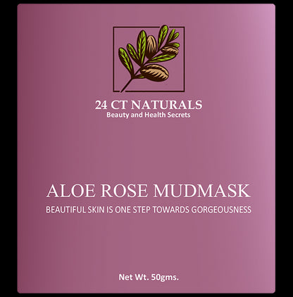 24 CT Naturals Aloe Rose Mudmask - Classic Derma