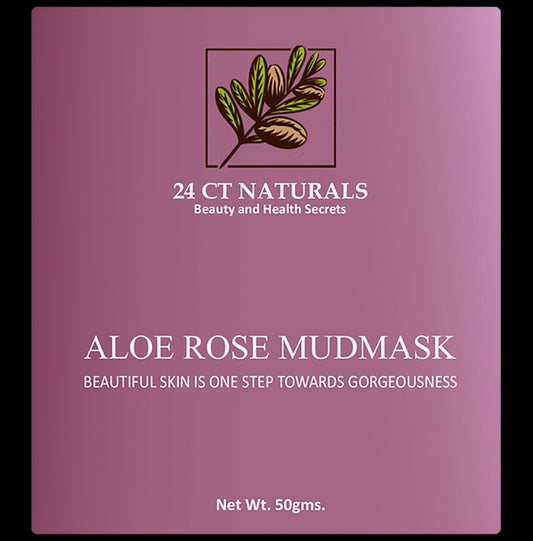 24 CT Naturals Aloe Rose Mudmask - Classic Derma