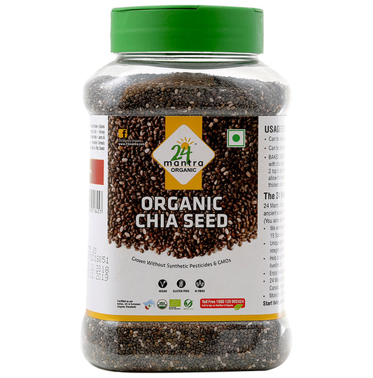 24 Mantra Organic Chia Seeds - Classic Derma