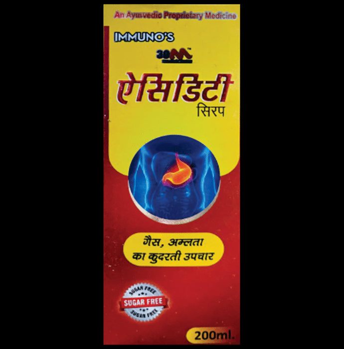 30M Acidity Syrup (200ml Each) Sugar Free - Classic Derma