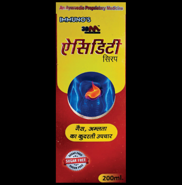 30M Acidity Syrup (200ml Each) Sugar Free - Classic Derma