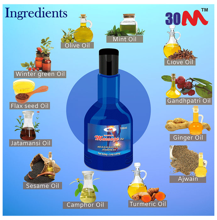 30M Immuno's Massage Oil (100ml Each)