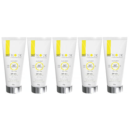 360° Block Sunscreen Gel (50gm Each) SPF 50+ - Classic Derma