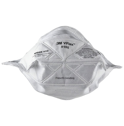 3M 9105 VFlex N95 Particulate Respirator Mask White - Classic Derma