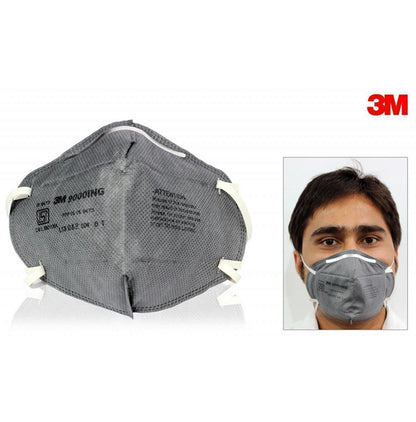 3M 9000 ING Particulate Respirator Mask Grey