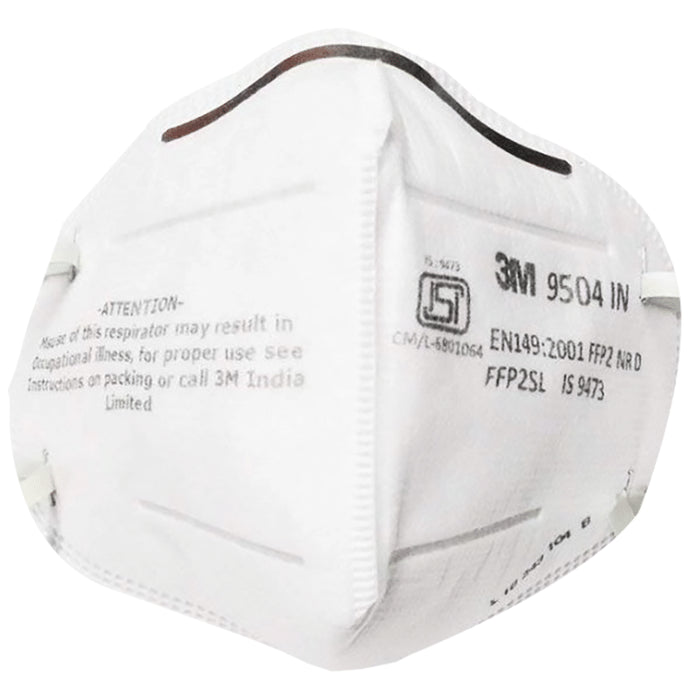 3M 9504 IN Particulare Respirator Mask White - Classic Derma
