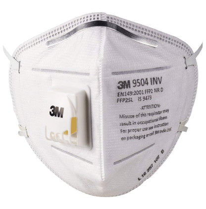 3M 9504 INV P P2 Respirator Mask White - Classic Derma
