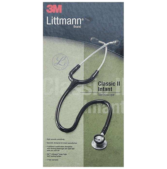 3M Littmann 2114 Classic II Infant Black - Classic Derma