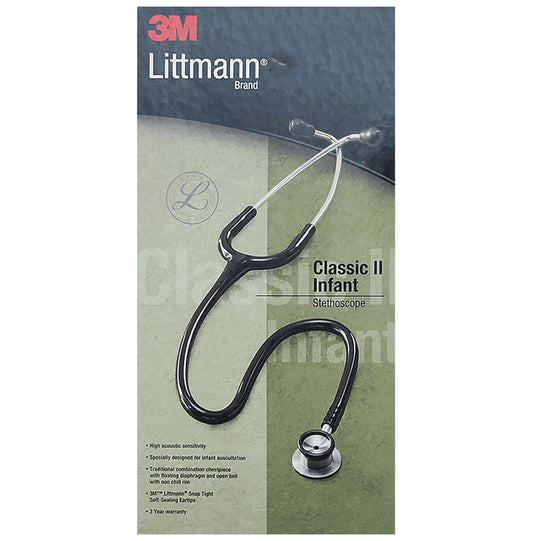 3M Littmann 2114 Classic II Infant Black - Classic Derma