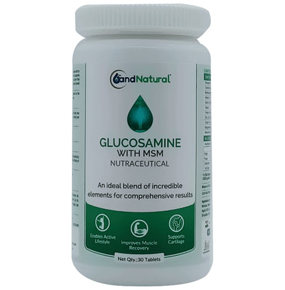 6th and Natural Glucosamine with MSM Tablet - Classic Derma