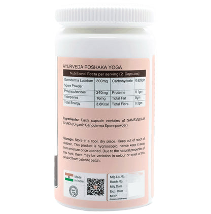 6th and Natural Organic Ganoderma Spore Capsule