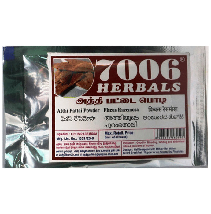 7006 Herbals Atthi Pattai Powder - Classic Derma