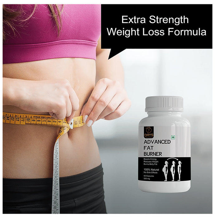 7Days Fat Burner Advanced Formula 500mg Capsule