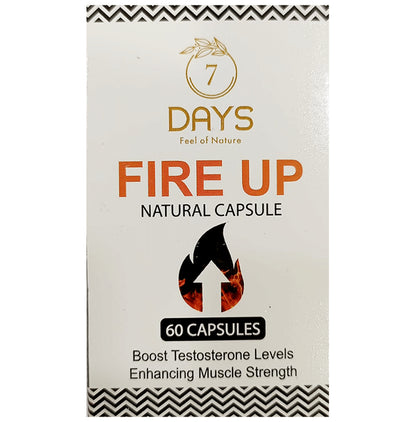 7Days Fire Up Natural Capsule - Classic Derma