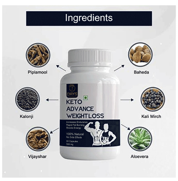 7Days Keto Advance Weight Loss Capsule