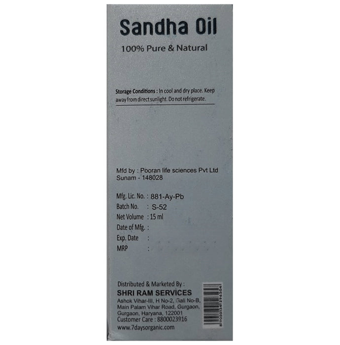 7Days Sanda Oil for Men