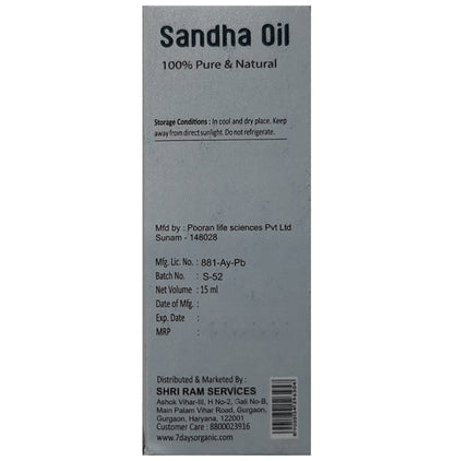 7Days Sanda Oil for Men