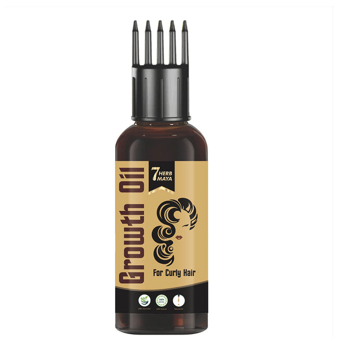 7Herbmaya Growth Oil for Curly Hair - Classic Derma