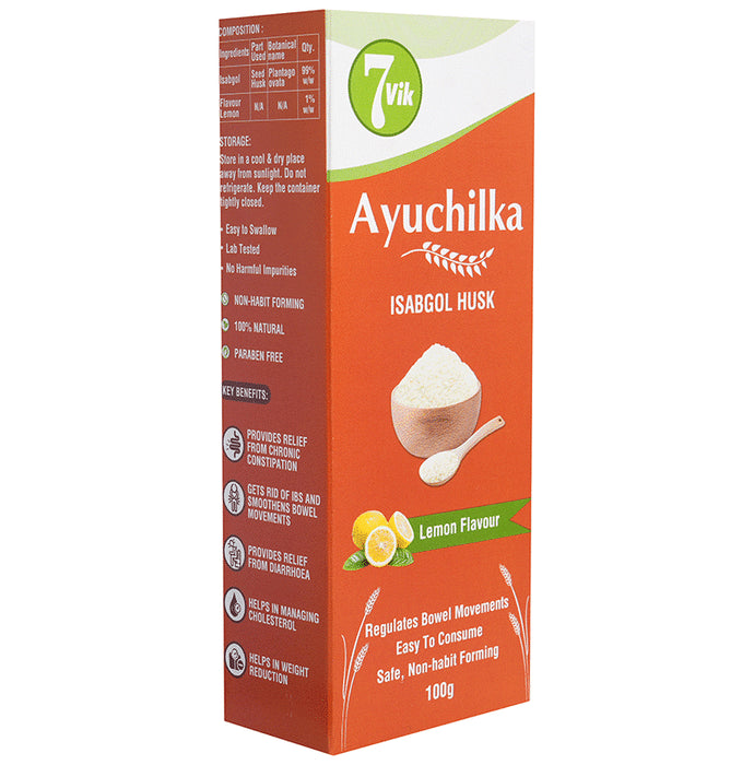 7vik Ayuchilka Isabgol Husk Lemon