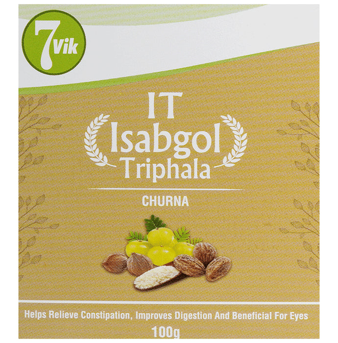 7vik Isabgol Triphala Churna - Classic Derma
