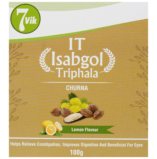 7vik Isabgol Triphala Churna Lemon - Classic Derma