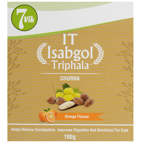 7vik Isabgol Triphala Churna Orange - Classic Derma