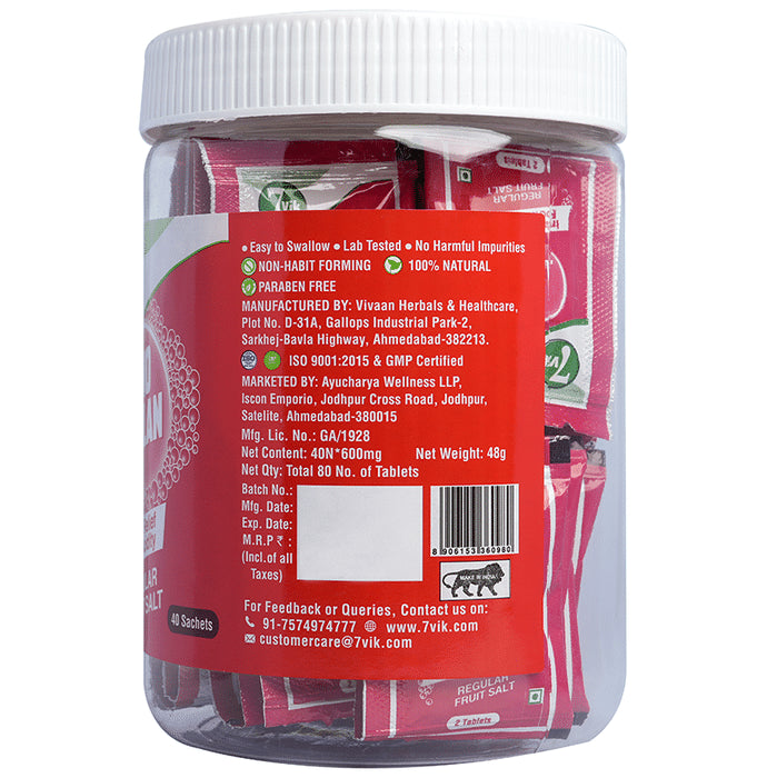 7vik NoJalan Instant Relief from Acidity Sachet