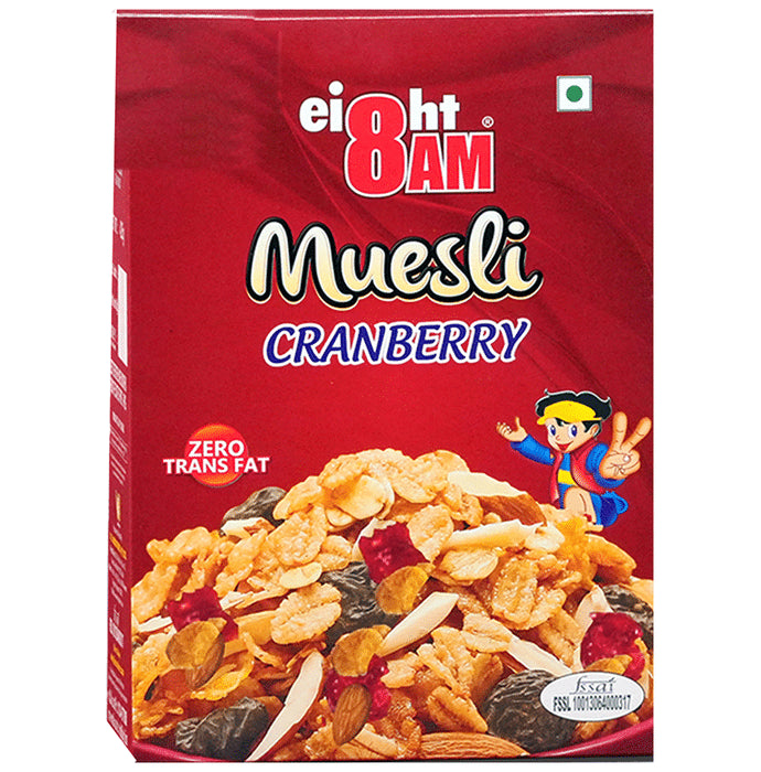 8AM Muesli Cranberry - Classic Derma