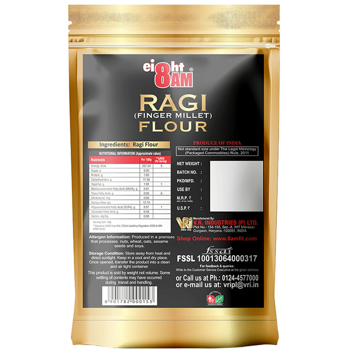 8AM Ragi Finger MIllet Flour Gluten Free