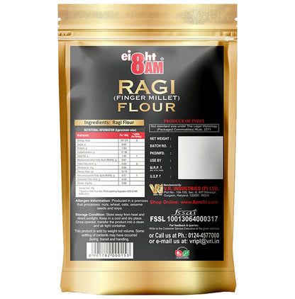8AM Ragi Finger MIllet Flour Gluten Free
