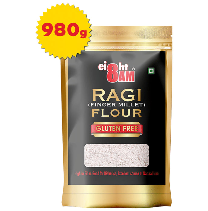 8AM Ragi Finger MIllet Flour Gluten Free