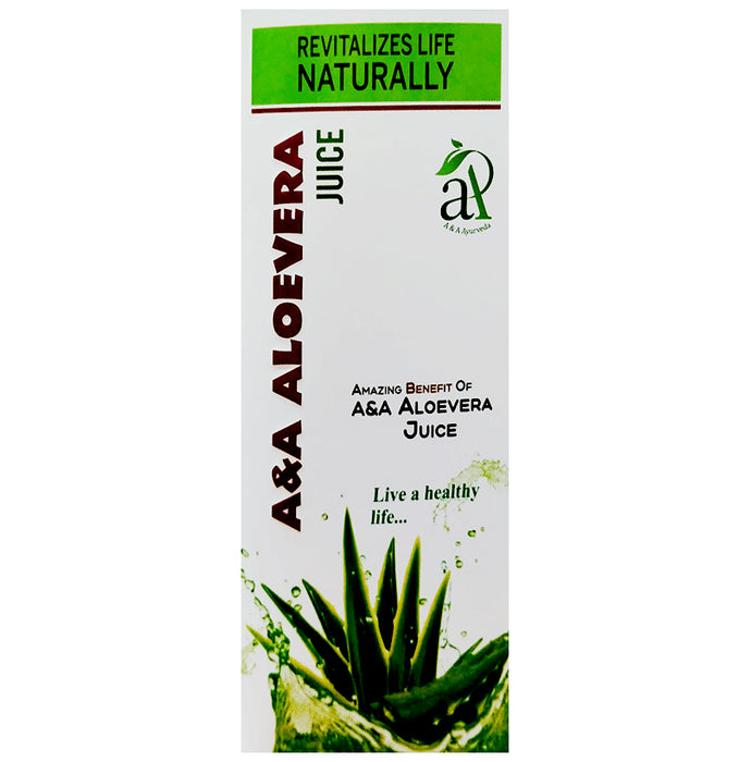 A&A Ayurveda Aloevera Juice (500ml Each) - Classic Derma