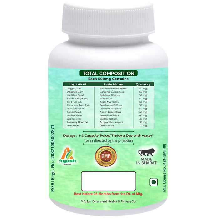 Aachman Veda A Perfect Weight Management B-Trim 500mg Capsule (60 Each)