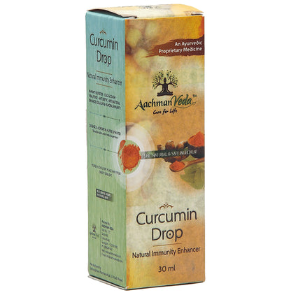 Aachman Veda Curcumin Drop Natural Immunity Enhancer (30ml Each) - Classic Derma
