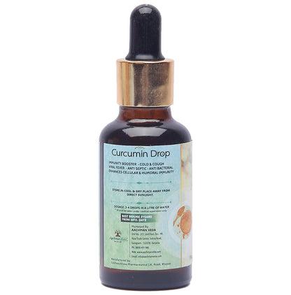 Aachman Veda Curcumin Drop Natural Immunity Enhancer (30ml Each)