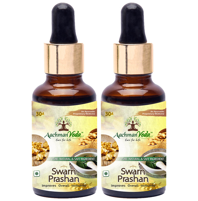Aachman Veda Swarn Prashan (30ml Each) - Classic Derma