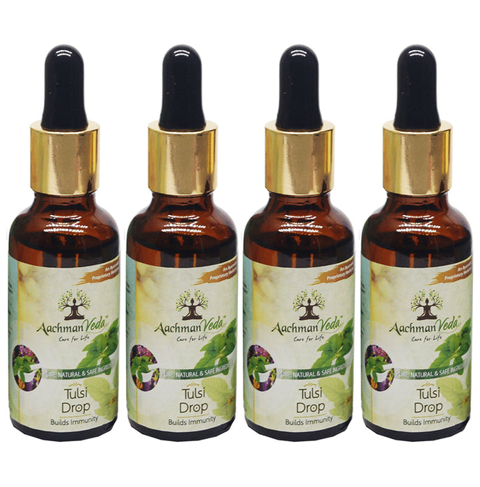 Aachman Veda Tulsi Drop Builds Immunity (30ml Each)