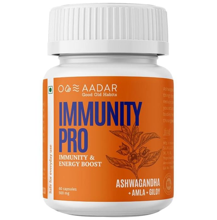 Aadar Immunity Pro 500mg Capsule - Classic Derma